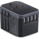 Universal Travel Adapter 35W With 2 USB A and 3 USB C