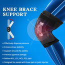 Adjustable Hinged Knee Brace – Support for ACL MCL Sprains & Pain Relief