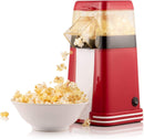 1200 Watts Electric Popcorn Machine – Retro Style with Measuring Cup & Removable Lid
