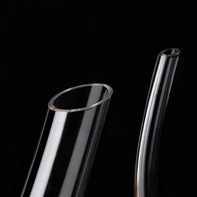 Crystal Wine Carafe – Hand-Blown Glass Decanter with Wide Base Wine Aerator & Breather