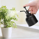 Stainless Steel Plant Sprayer –300ml Manual Pressure Watering Can Mist Bottle