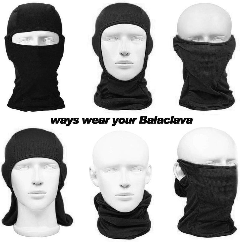 Men’s Balaclava – Breathable Fleece Mask for Outdoor Sports and Motorcycle