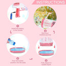 Rechargeable Bubble Gun – Bazooka Bubble Machine Toy for Kids