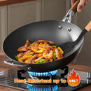 37-Piece Kitchen Utensils Set – Heat-Resistant Silicone Cooking Tools with Wooden Handles