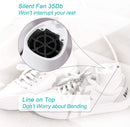 Electric Shoe & Boot Dryer with Deodorizer – Low Noise Portable Shoe Warmer with Timer