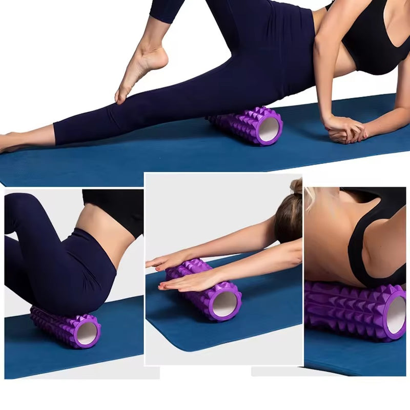 Trigger Point Foam Roller – 45cm Deep Tissue Massage Roller for Muscle Recovery & Yoga