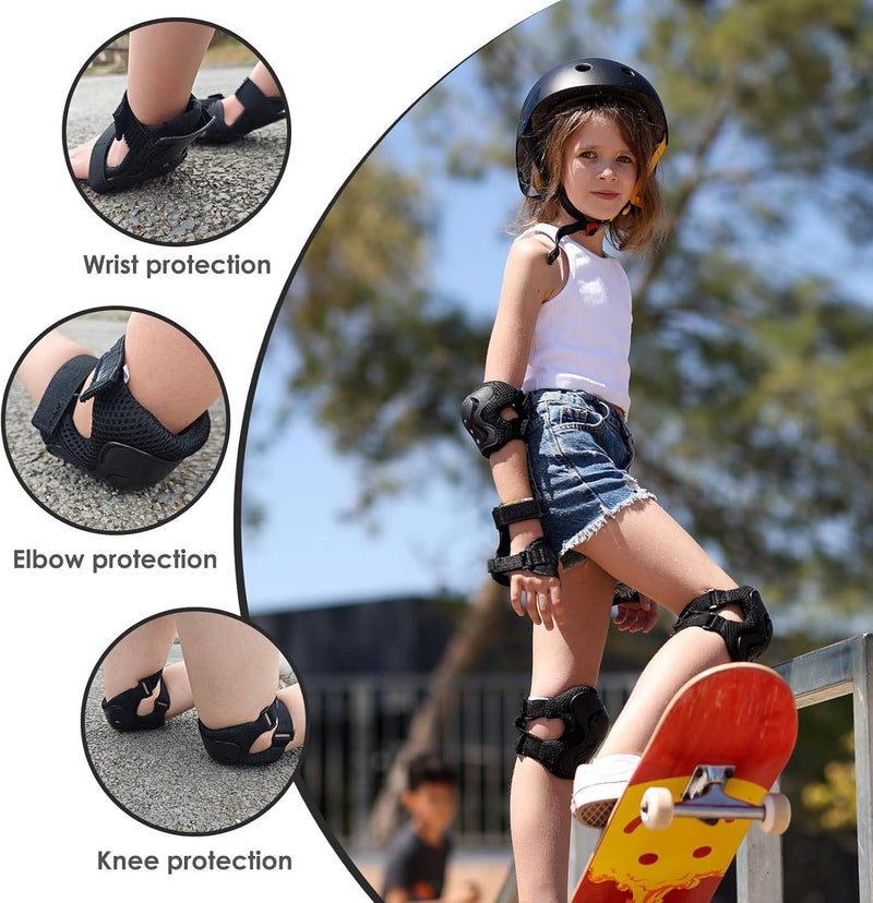 Protective Gear Set for Roller Skates Cycling BMX Bike Skateboard
