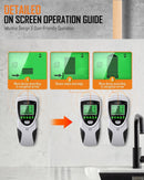 5-in-1 Stud Finder Wall Scanner - LCD Display - AC Wire & Metal Detector