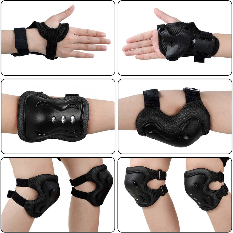Protective Gear Set for Roller Skates Cycling BMX Bike Skateboard