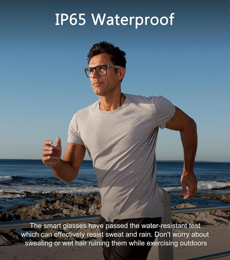 Smart Audio Glasses – Bluetooth Sunglasses with UV and Blue Light Protection