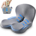 Memory Foam Lumbar Cushion – Back Rest Soft Support for Waist & Tailbone