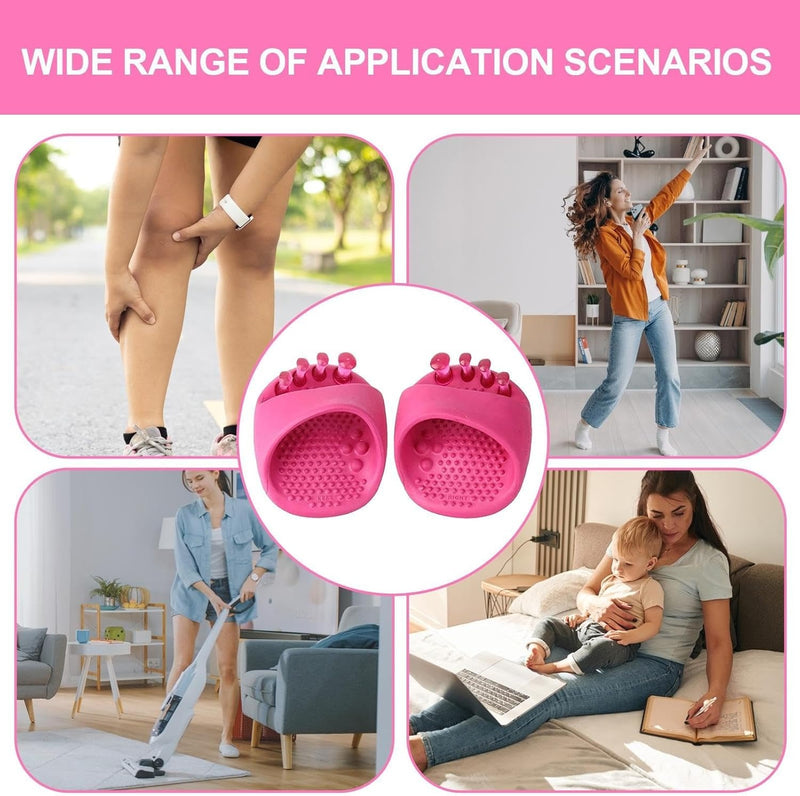 Foot Arch Trainer Toe Separator Slippers – Anti-Slip Leg Shaper & Massager