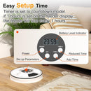 6-Meal Auto Cat Feeder – Programmable Dispenser & Easy to Clean