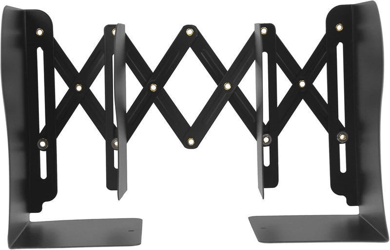 Adjustable Metal Bookshelf – Non-Slip Desk Organizer for Home or Office