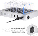 6-Port USB Charging Station – Fast Multi-Device Charger for Phones & Tablets
