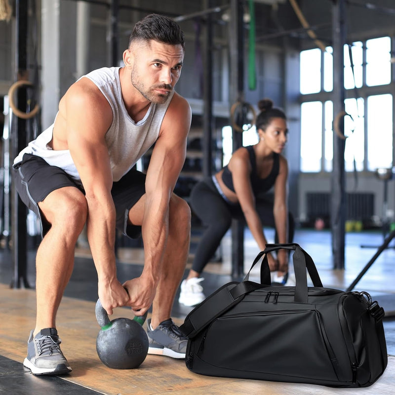 Large-Capacity Holdall Bag – Multi-Functional Backpack And Duffle Bag With Dry Wet Separation