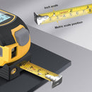 3-in-1 Laser Tape Measure – 60m Laser Rangefinder