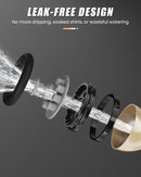 Watering Gun - 7 Pattern Spray 100% Metal With Nozzle for Garden Car & Pets