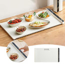 Large Foldable Electric Warming Tray – Portable Silicone Food Warmer with 3 Heat Levels & Digital Display