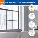 Door Draft Stopper – 36" Heavy-Duty Under Draught Excluder with Hook & Loop
