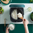 Mini Rice Cooker 1.2L – Multi-Function Steamer & Cooker for 1-2 People (220-240V)