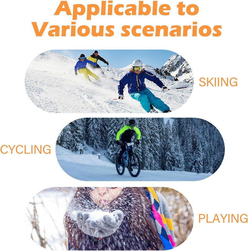 Premium Winter Ski Gloves – Warm Waterproof & Touchscreen-Compatible Snow Gloves