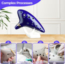 Ocarina of Time Alto C 12-Hole – Flute with Songbook Display Stand & Neck Cord