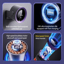 5 Speed Desk Fan with LED Display & 5400mAh Battery