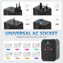 Universal Travel Adapter 35W With 2 USB A and 3 USB C