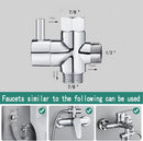 Handheld Bidet Sprayer – Stainless Steel Toilet Spray for Hygiene & Cleaning