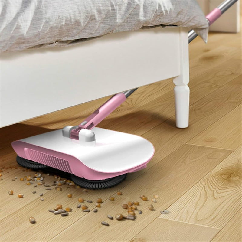3-in-1 Hand Push Sweeper – Rotating Floor Mop & Duster for Home and Kitchen