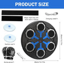 Smart Music Boxing Machine – Wall-Mounted Bluetooth Trainer with Gloves