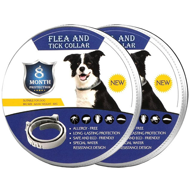 Natural Flea & Tick Collar for Cats & Dogs – Adjustable and Waterproof
