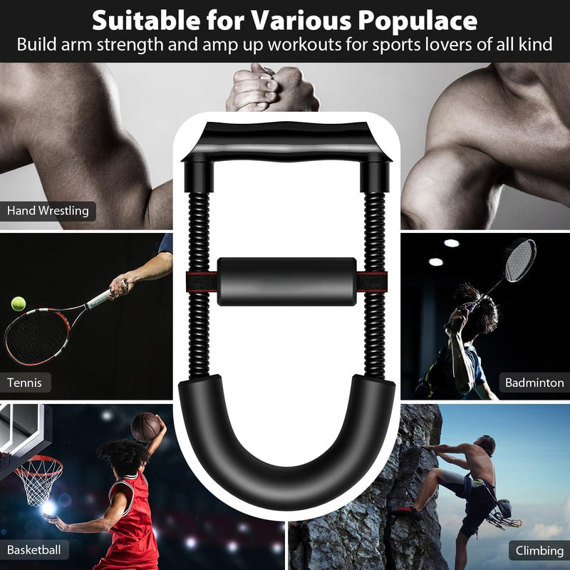 Professional Wrist & Forearm Exerciser – Adjustable Resistance Fitness Equipment for Athletes & Enthusiasts