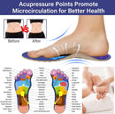 Magnetic Therapy Insoles – Breathable Acupressure Shoe Inserts for Foot Massage & Pain Relief