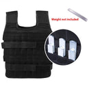 Adjustable Weighted Vest – Fitness Training Gear for Running & Workouts Lightweight Vest 8 to 30 kg Capacity