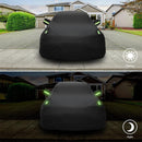 Waterproof Car Cover with Reflective Strips & UV Protection