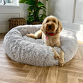 Calming Donut Dog Bed – Plush Anti-Anxiety Pet Bed