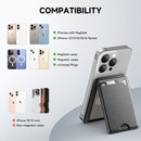 MagSafe Magnetic Wallet – PU Leather Card Holder for iPhone 16/15/14/13/12