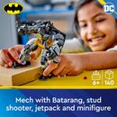 Batman Mech Armor Action Figure Set – Collectible Robot Suit with Batman Minifigure
