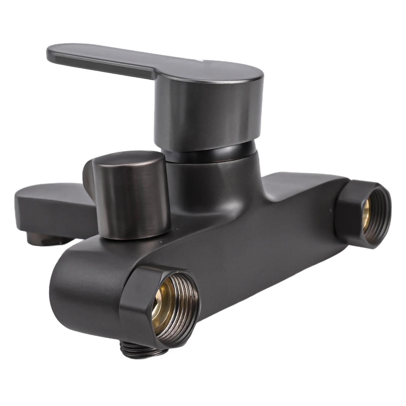 Modern Shower Faucet Set – Copper Bathroom Mixer Tap with Shower Head
