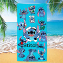 Stitch Microfiber Beach Towel – Quick-Dry Sand-Free for Kids & Adults
