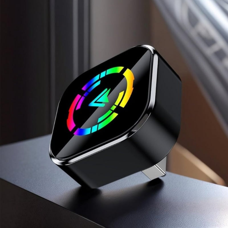 Wireless CarPlay Adapter – 2-in-1 Android Auto USB Plug & Play