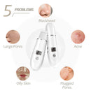 Facial Exfoliator Wireless Skin Spatula – 4-in-1 Facial Scrubber for Deep Cleansing