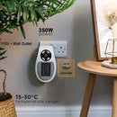 Portable Toasty Space Heater – Compact Plug-In Wall Heater with Adjustable Thermostat