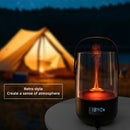 Retro Flame Lantern Humidifier – USB Essential Oil Diffuser with Ambient Light