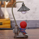 Spiderman Superhero Streetlight LED Desk Lamp – Resin Night Light for Kids