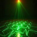 8 Holes 128 Patterns Disco Light - LED Stage Laser Projector Light