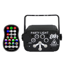 8 Holes 128 Patterns Disco Light - LED Stage Laser Projector Light