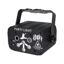8 Holes 128 Patterns Disco Light - LED Stage Laser Projector Light